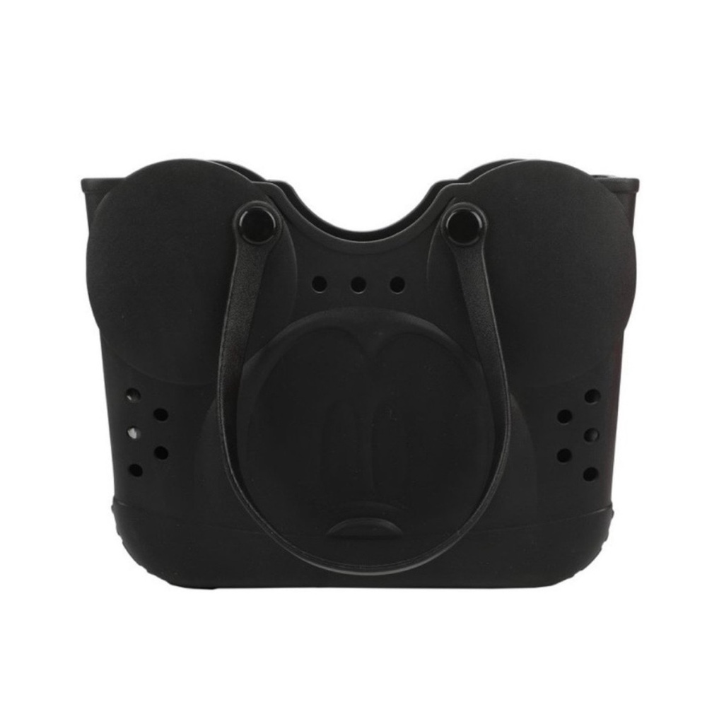 NWT Disney Mickey Mouse Black Bogg Style Tote Bag - Picture 2 of 4